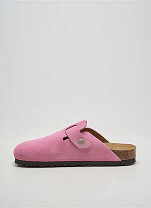 Mules/sabots talon plat jusqu'à 3cm rose ANOTHER STEP femme