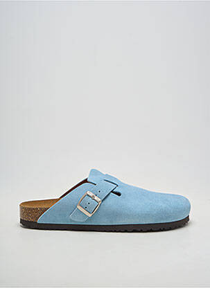 Mules/sabots talon plat jusqu'à 3cm bleu ANOTHER STEP femme