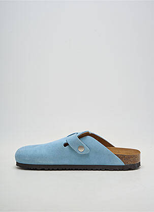 Mules/sabots talon plat jusqu'à 3cm bleu ANOTHER STEP femme