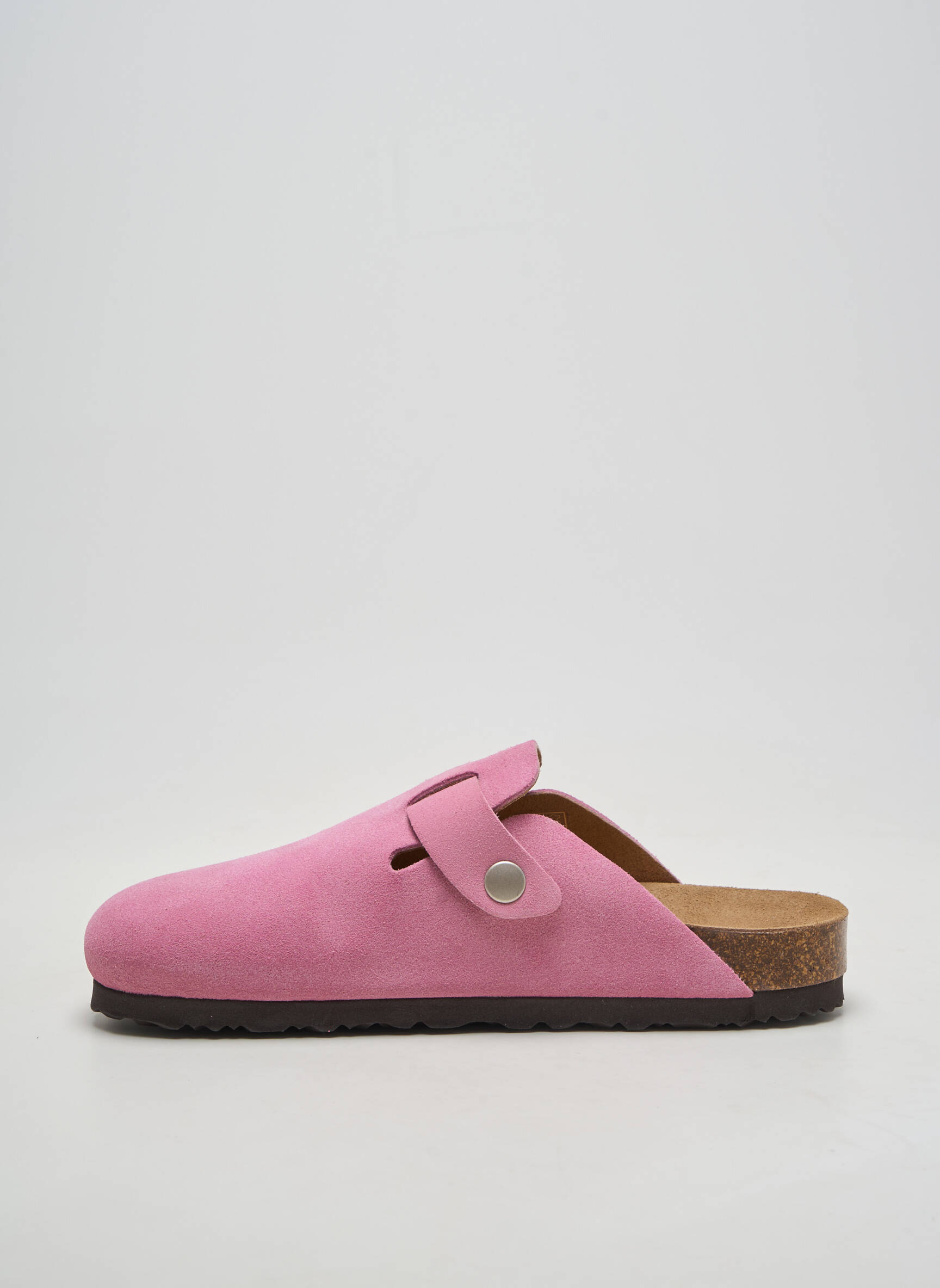 Mules/sabots talon plat jusqu'à 3cm rose ANOTHER STEP femme