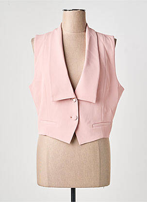 Gilet sans manche coupe cintrée rose IMPERIAL femme