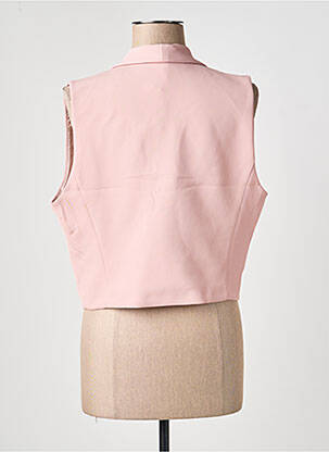Gilet sans manche coupe cintrée rose IMPERIAL femme