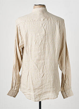 Chemise manches longues coupe droite beige IMPERIAL homme