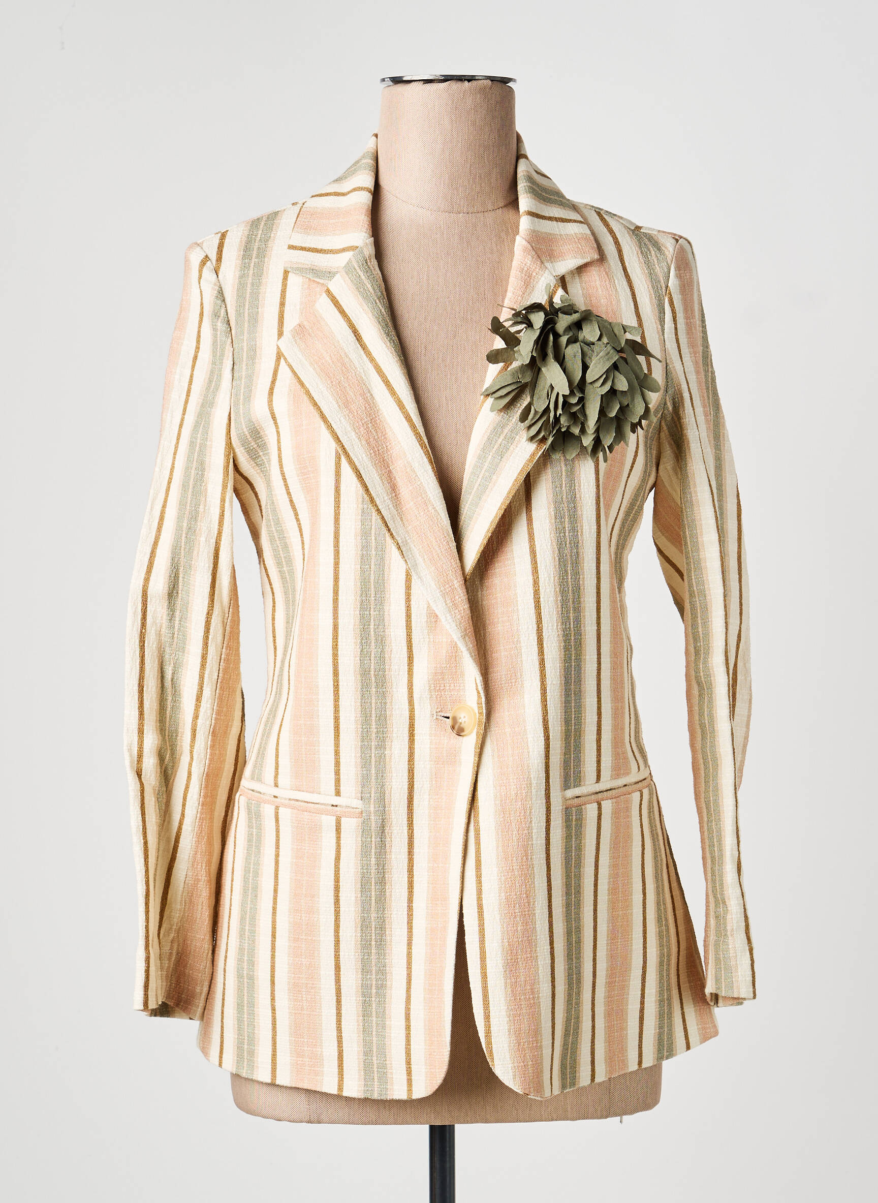 Blazer poches beige DIXIE femme