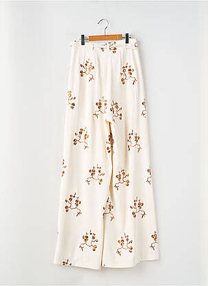 Pantalon flare coupe évasée beige IMPERIAL femme
