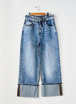 Jeans coupe droite poches bleu DIXIE femme