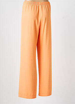 Pantalon droit taille élastique orange IMPERIAL femme