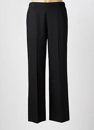 Pantalon droit taille élastique noir IMPERIAL femme