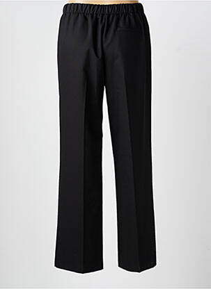 Pantalon droit taille élastique noir IMPERIAL femme