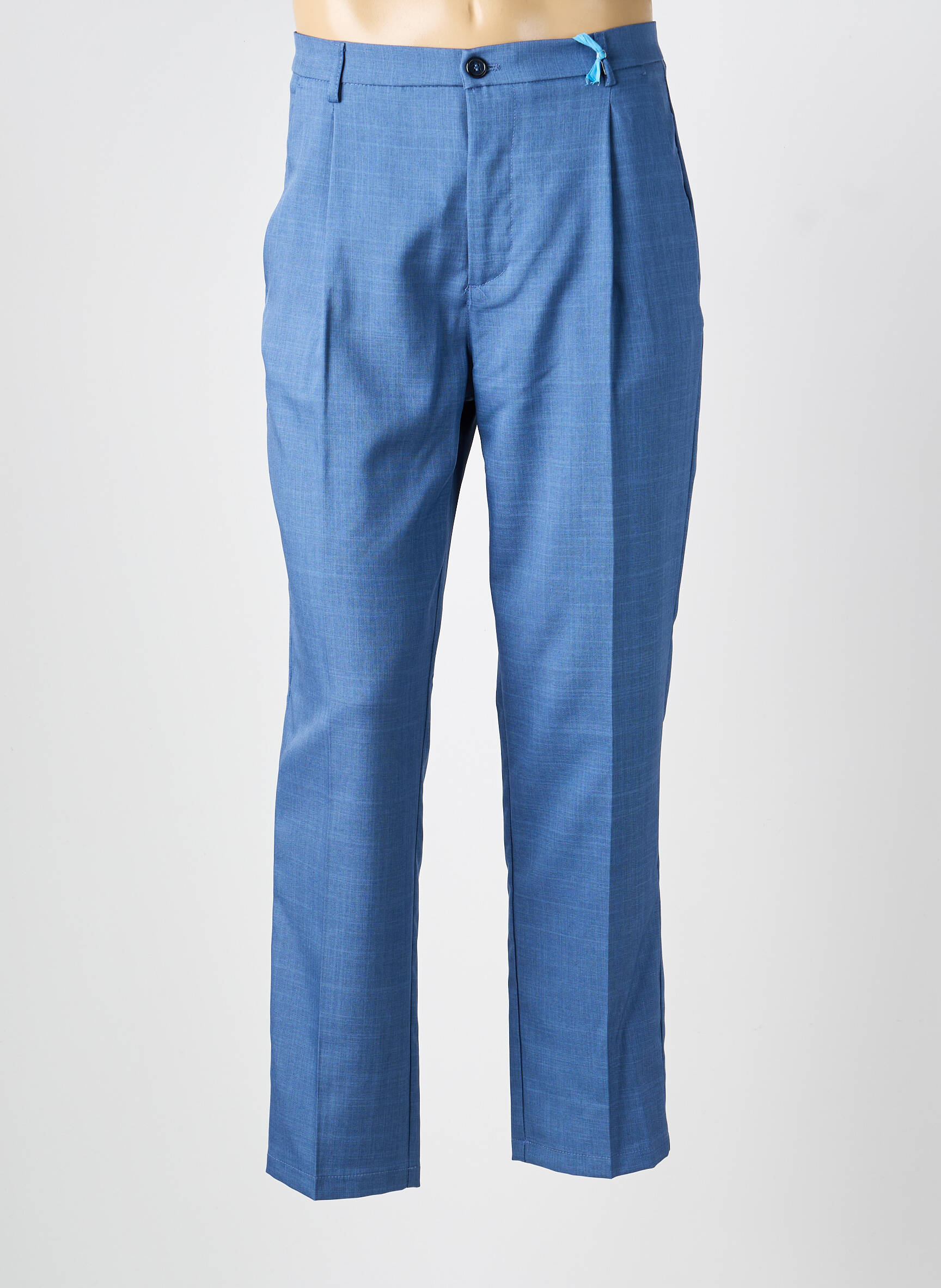Pantalon droit coupe droite bleu IMPERIAL homme