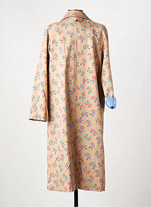 Trench fermeture boutonnée sur le devant sans capuche beige DIXIE femme