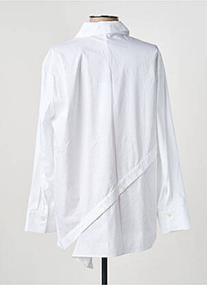 Chemisier coupe droite manches longues blanc IMPERIAL femme