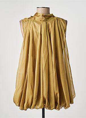 Top coupe fluide sans manche vert IMPERIAL femme