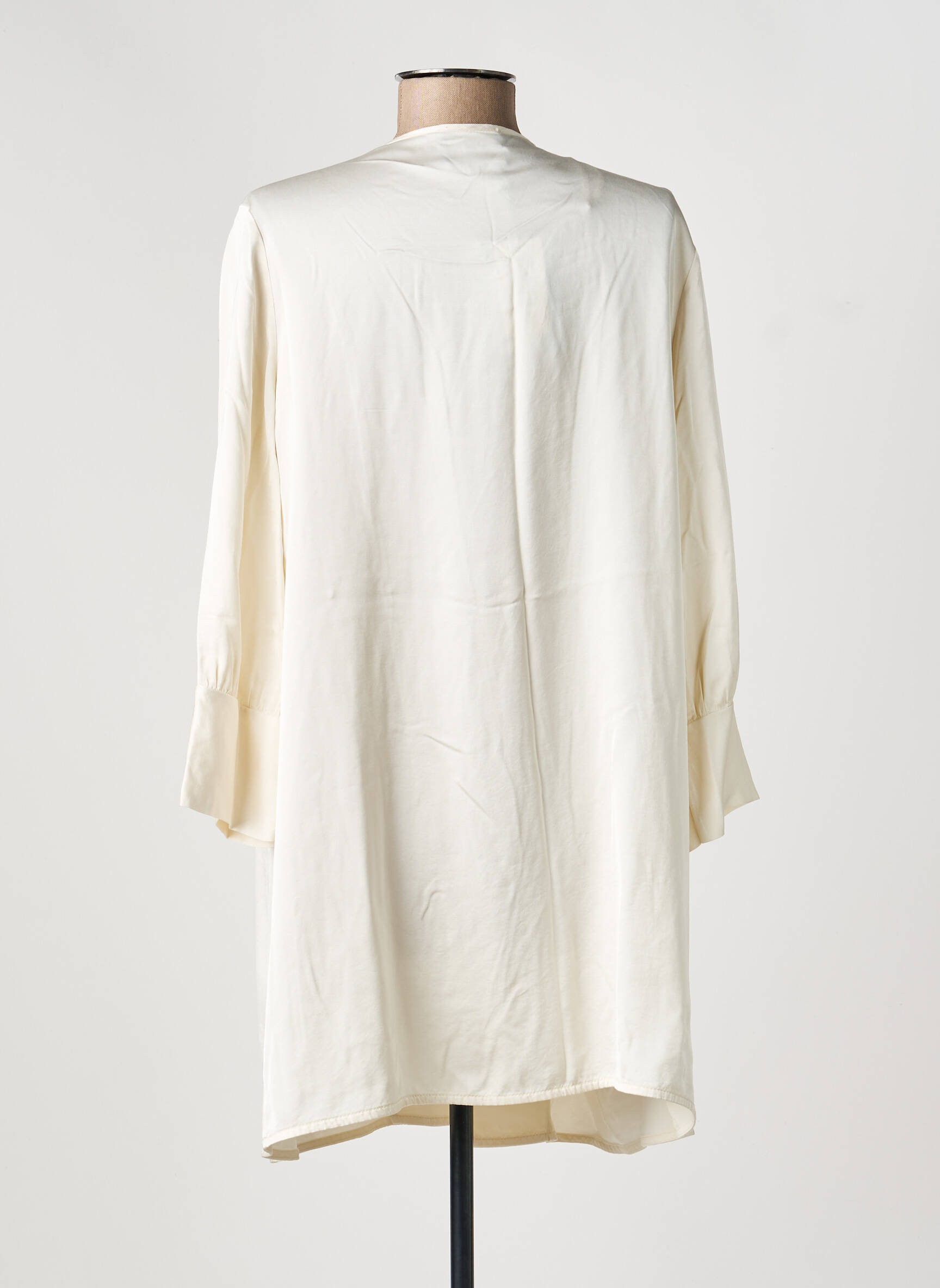Veste kimono col v blanc DIXIE femme
