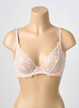 Soutien-gorge légère et transparente haut soutien-gorge moulé rose MARIE JO femme