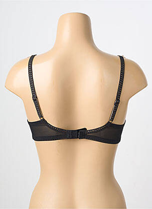 Soutien-gorge effet matière satinée haut soutien-gorge emboitant noir FREYA femme