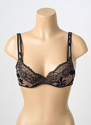 Soutien-gorge légère et transparente haut soutien-gorge emboitant noir ANDRES SARDA femme