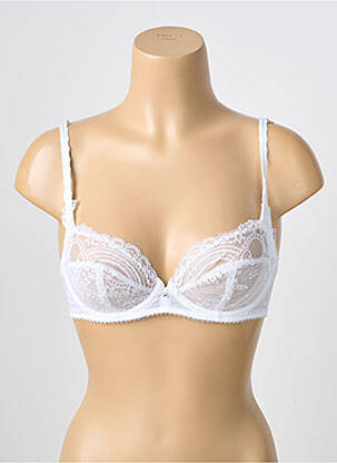 Soutien-gorge légère et transparente haut soutien-gorge emboitant blanc WACOAL femme
