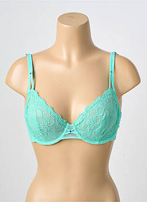 Soutien-gorge légère et transparente haut soutien-gorge emboitant vert ANDRES SARDA femme