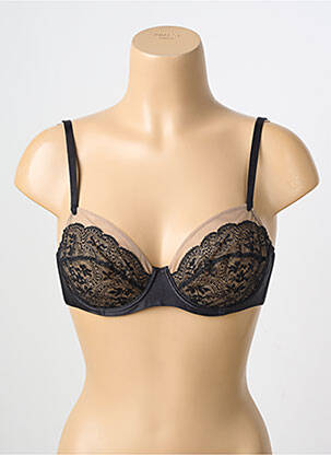 Soutien-gorge légère et transparente haut soutien-gorge emboitant noir ANDRES SARDA femme
