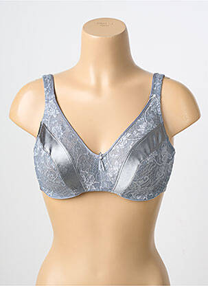 Soutien-gorge effet matière satinée haut soutien-gorge emboitant gris WACOAL femme