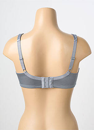 Soutien-gorge effet matière satinée haut soutien-gorge emboitant gris WACOAL femme