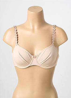 Soutien-gorge effet matière satinée haut soutien-gorge emboitant chair MARIE JO femme