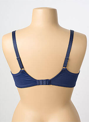 Soutien-gorge effet matière satinée haut soutien-gorge moulé bleu FANTASIE femme