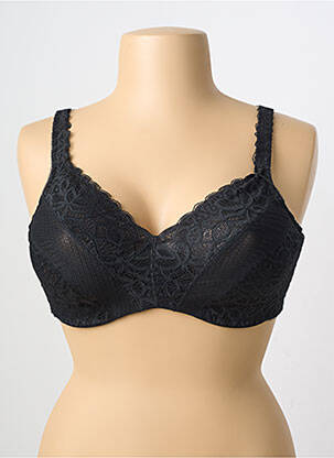Soutien-gorge légère et transparente haut soutien-gorge emboitant noir WACOAL femme