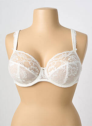 Soutien-gorge légère et transparente haut soutien-gorge emboitant beige FANTASIE femme