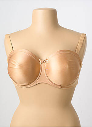 Soutien-gorge effet matière satinée haut soutien-gorge balconnet chair PRIMADONNA femme