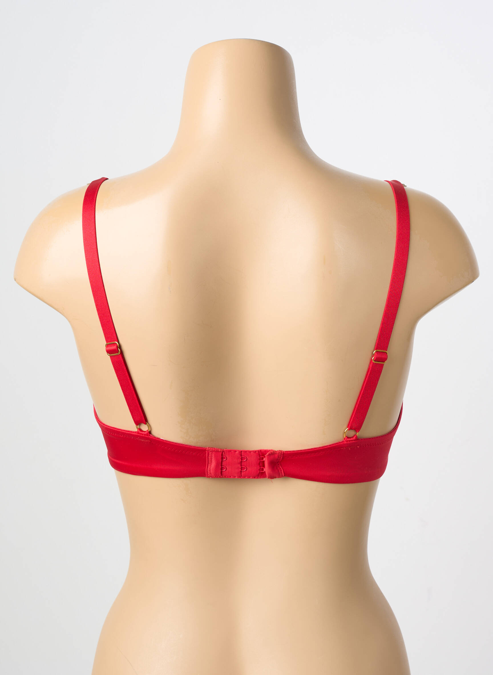 Soutien-gorge effet matière satinée haut soutien-gorge emboitant rouge WACOAL femme