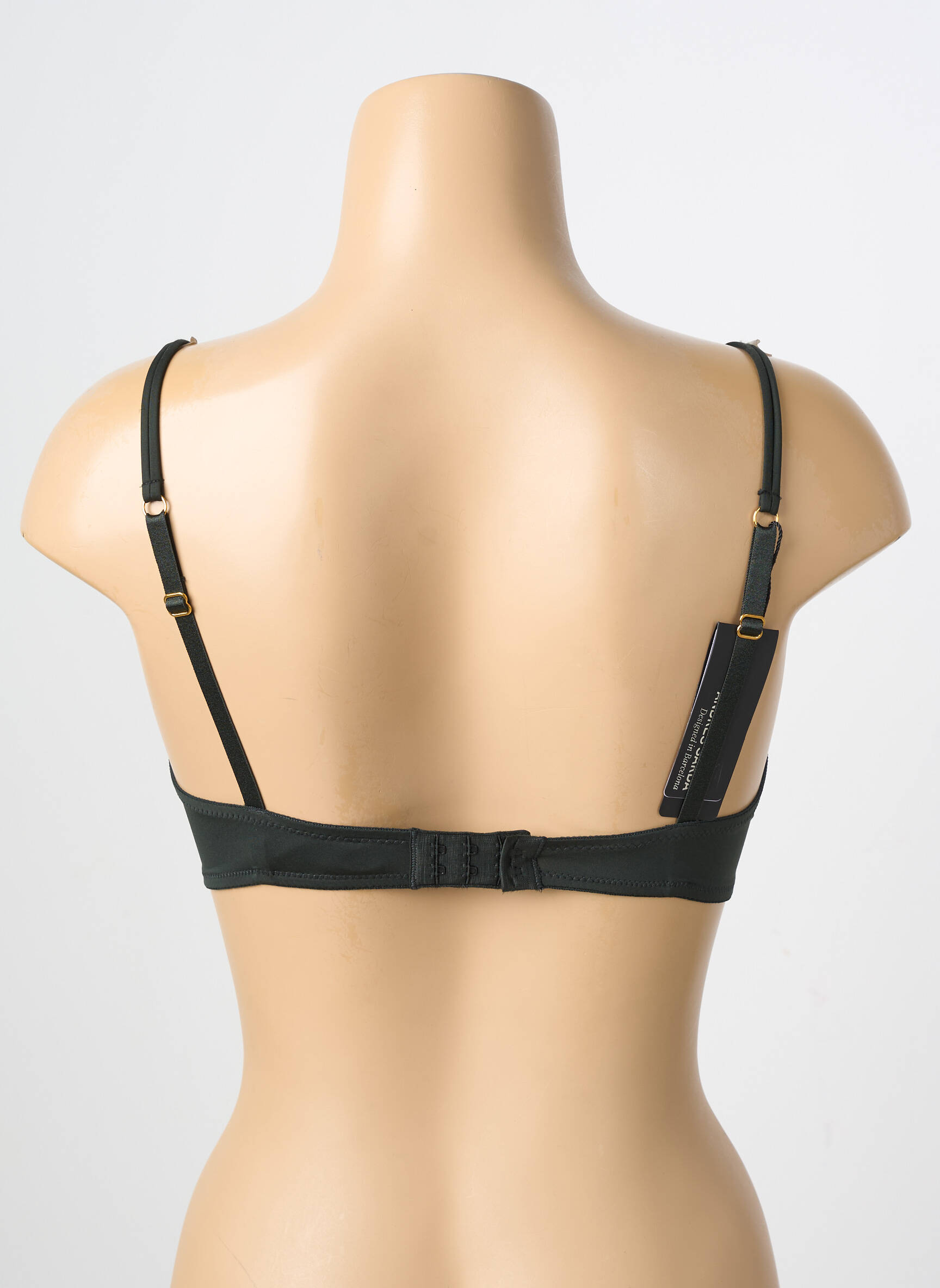 Soutien-gorge sans armature haut soutien-gorge emboitant noir ANDRES SARDA femme