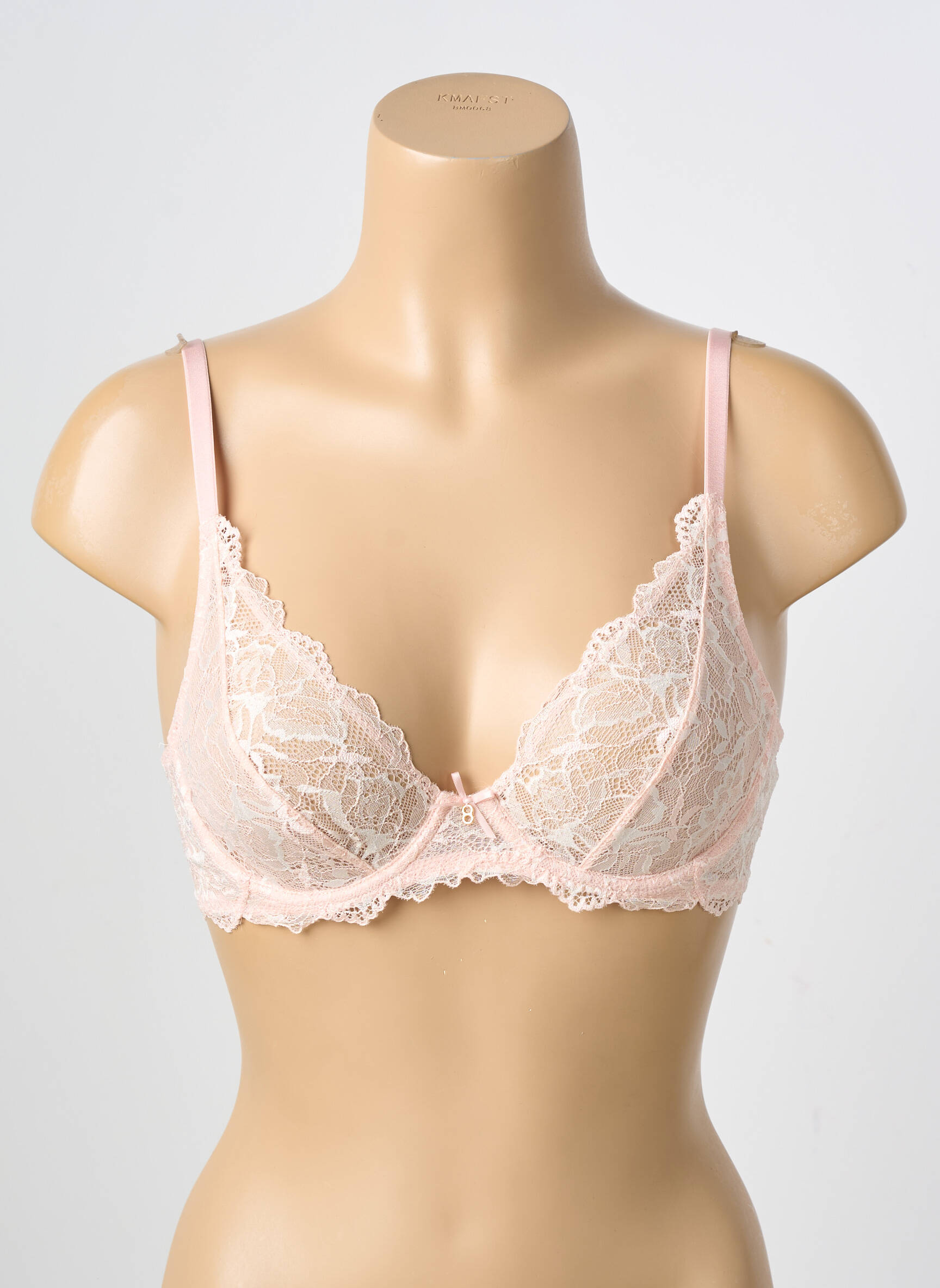 Soutien-gorge légère et transparente haut soutien-gorge moulé rose MARIE JO femme