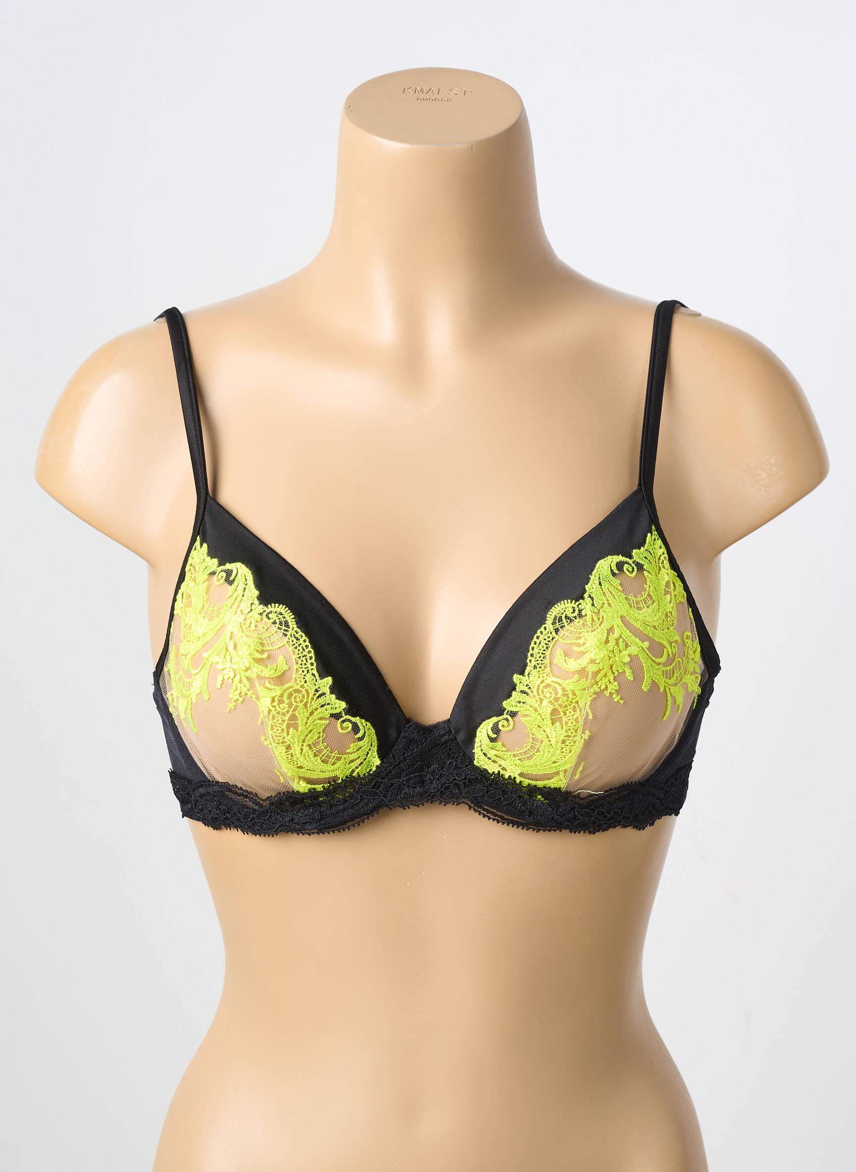 Soutien-gorge sans armature haut soutien-gorge emboitant noir ANDRES SARDA femme