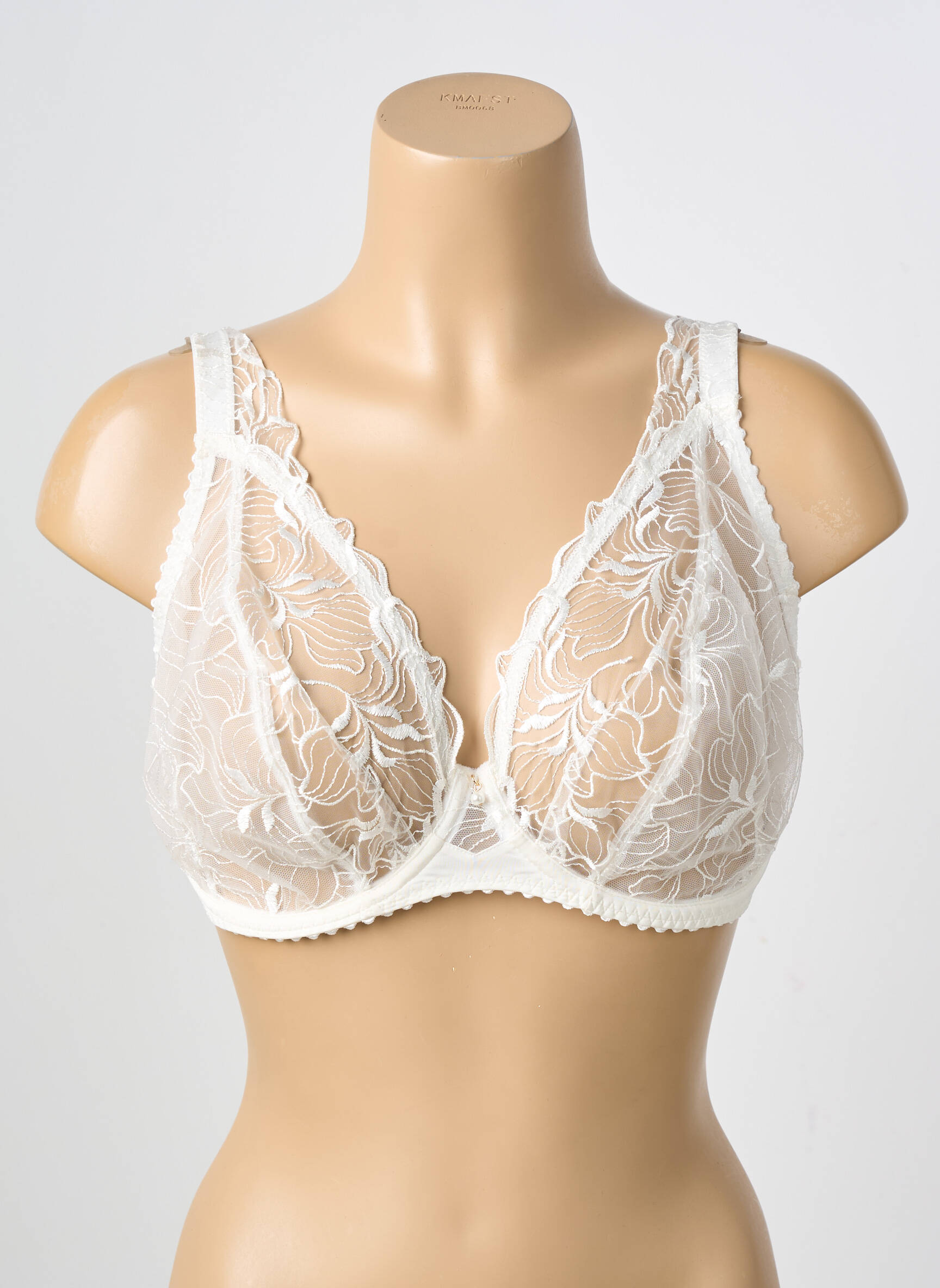 Soutien-gorge effet matière satinée haut soutien-gorge emboitant beige PRIMADONNA femme