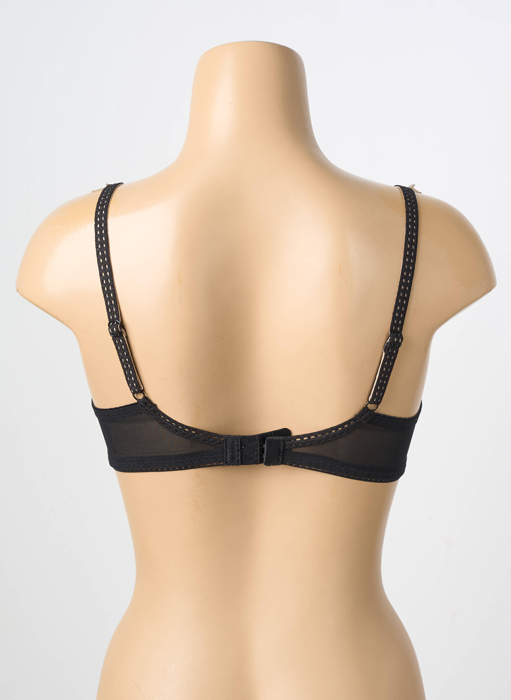 Soutien-gorge effet matière satinée haut soutien-gorge emboitant noir FREYA femme