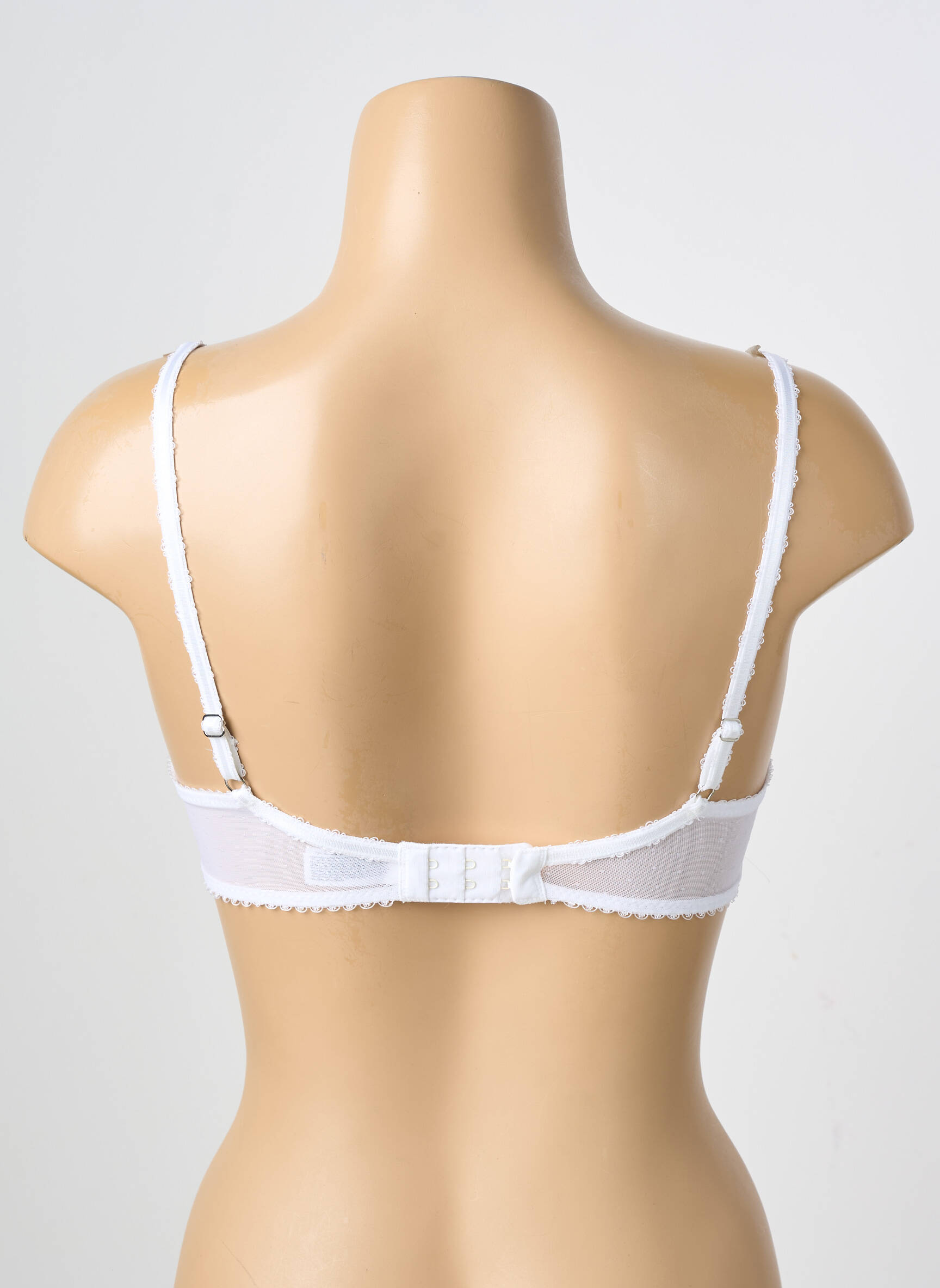 Soutien-gorge légère et transparente haut soutien-gorge emboitant blanc WACOAL femme