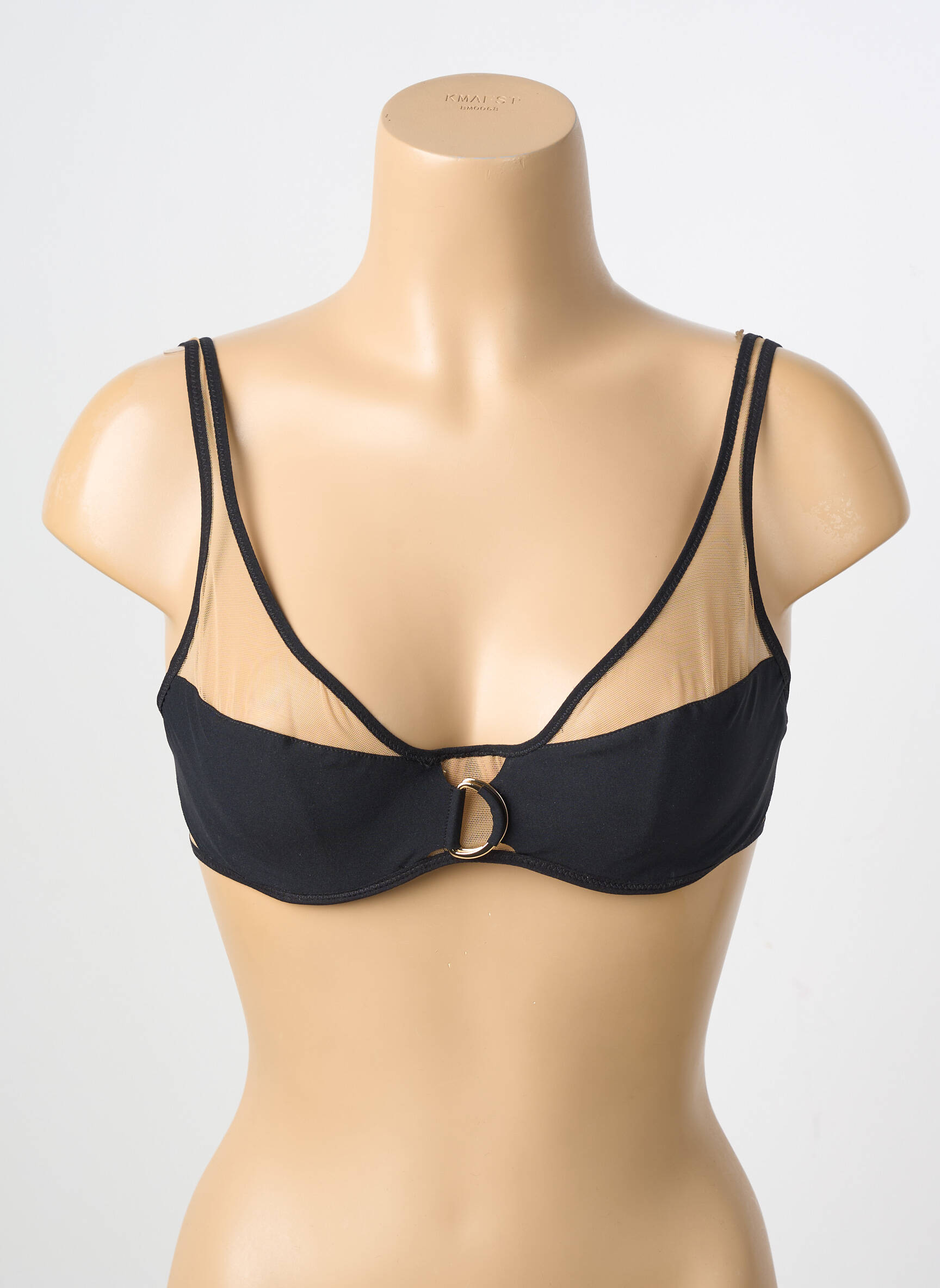 Soutien-gorge haut soutien-gorge emboitant haut soutien-gorge emboitant noir ANDRES SARDA femme