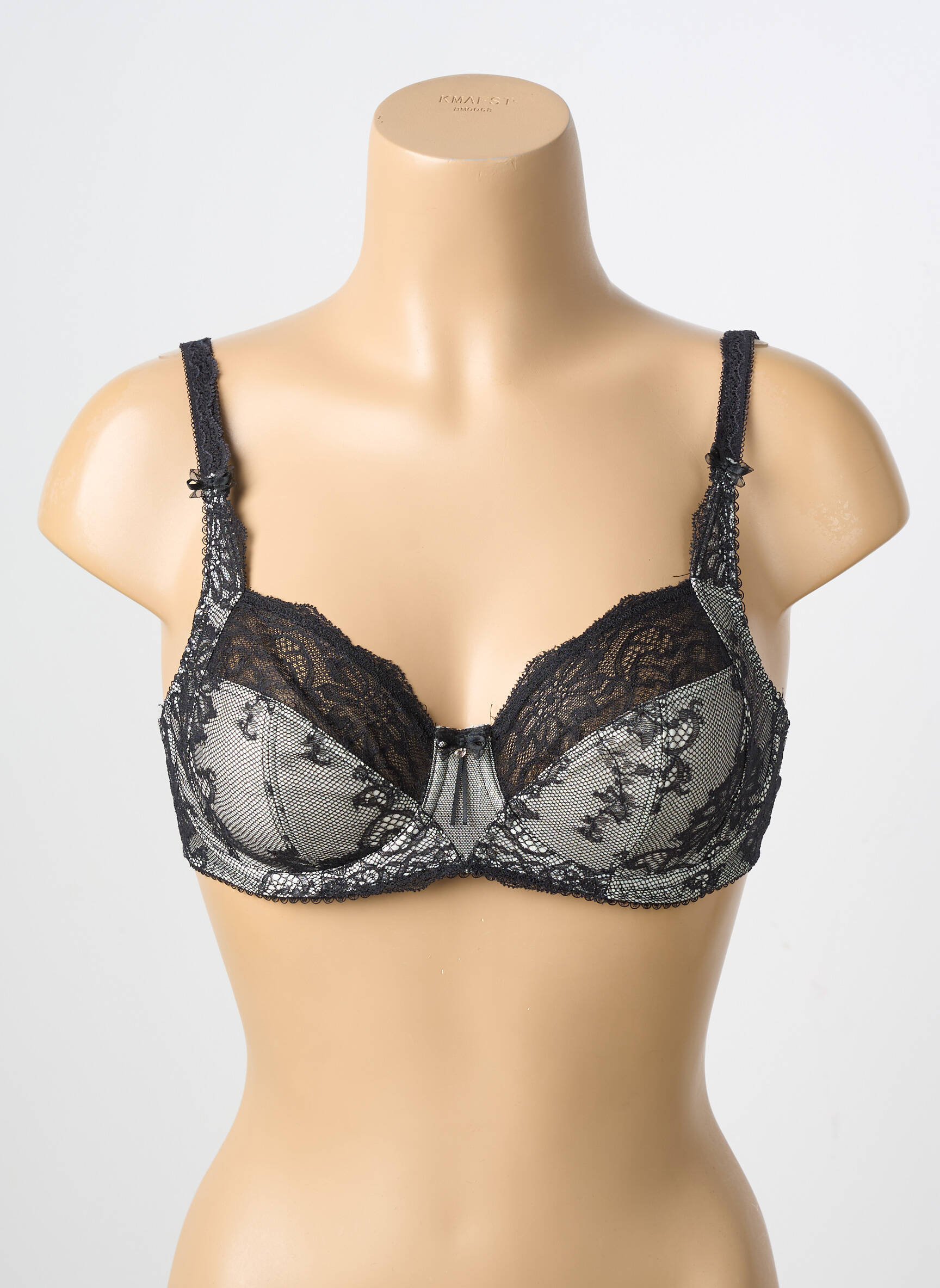 Soutien-gorge légère et transparente haut soutien-gorge emboitant noir FANTASIE femme