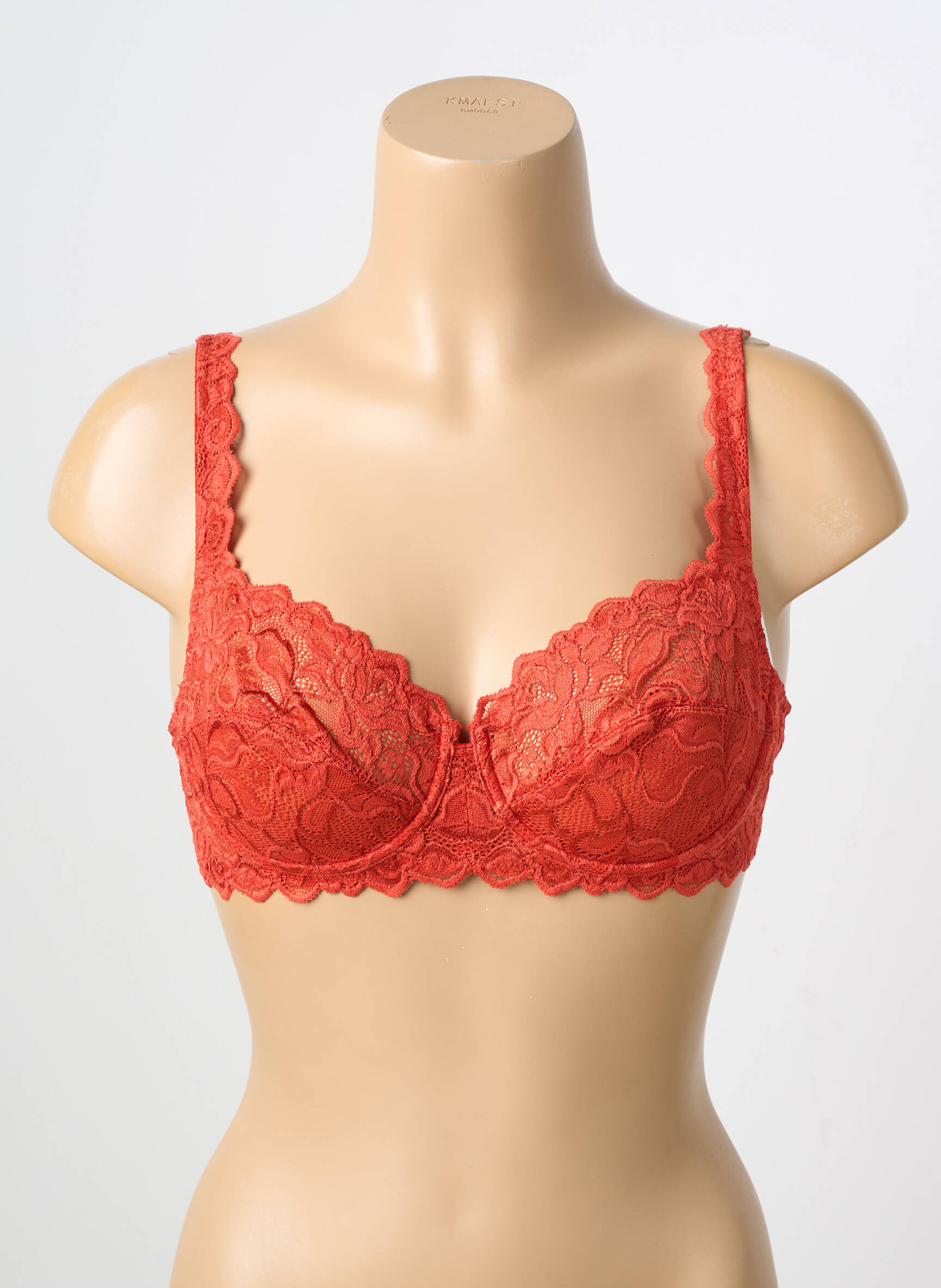 Soutien-gorge légère et transparente haut soutien-gorge emboitant orange WACOAL femme
