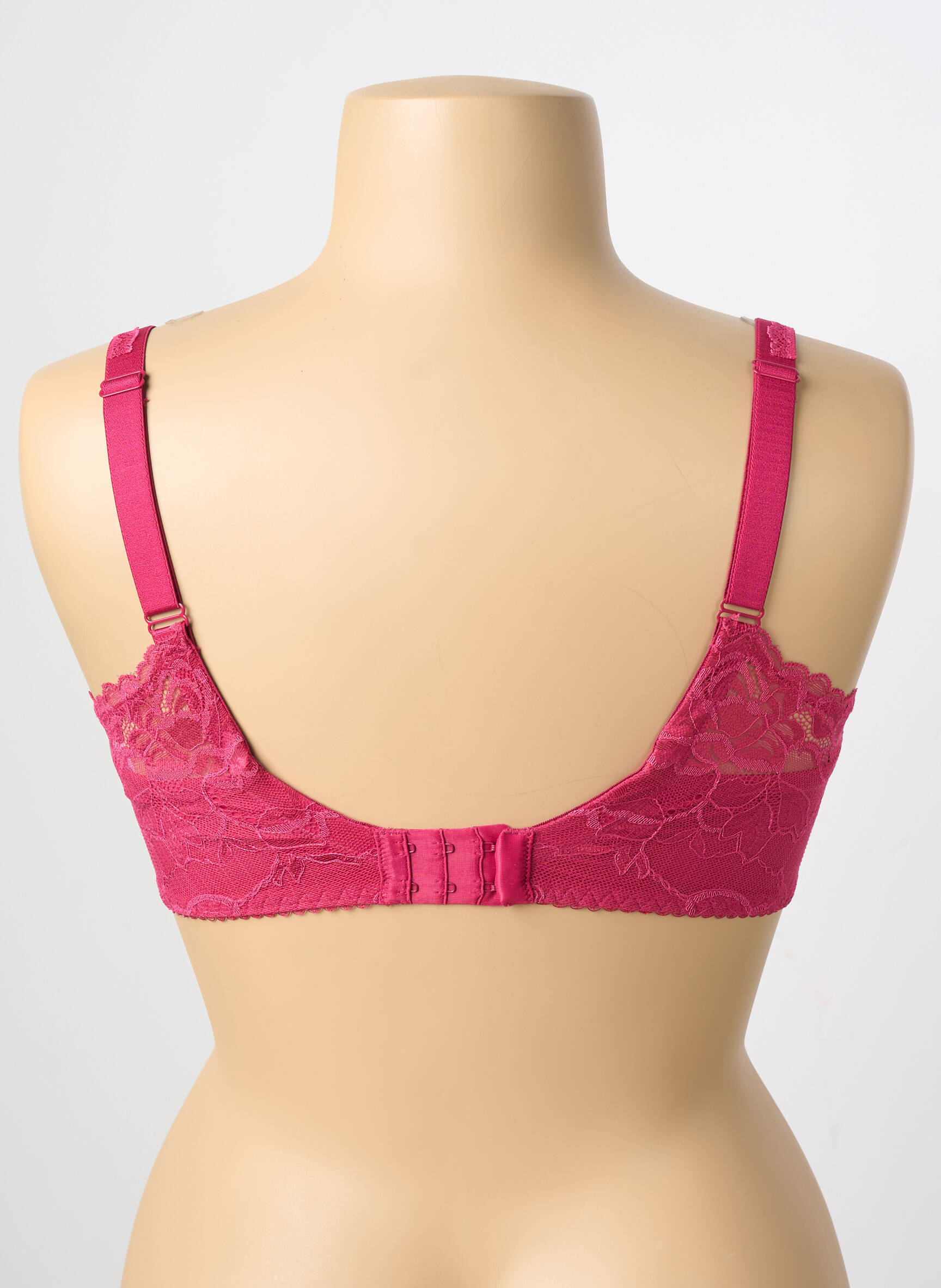 Soutien-gorge effet matière satinée haut soutien-gorge moulé rouge FANTASIE femme