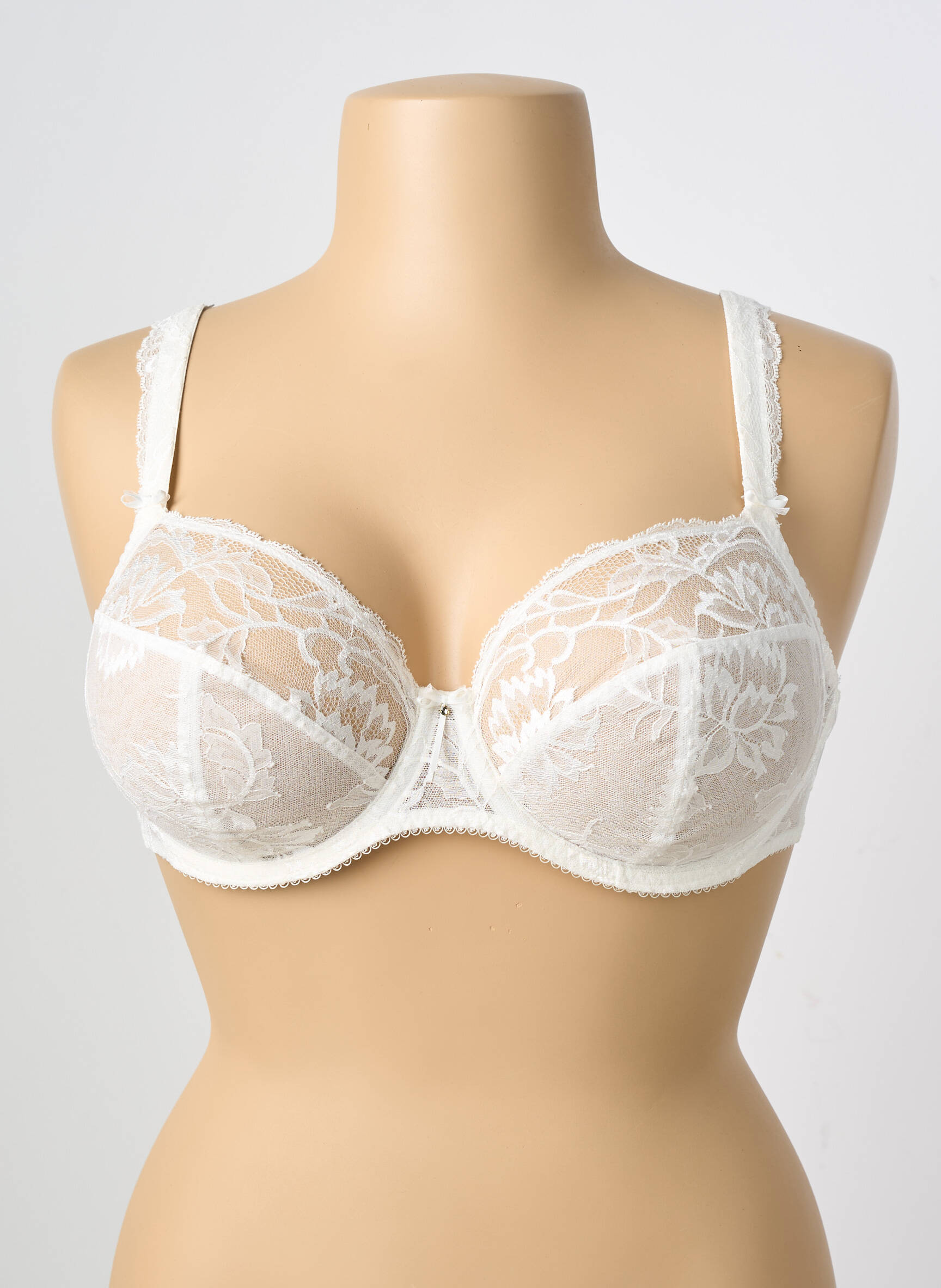 Soutien-gorge légère et transparente haut soutien-gorge emboitant beige FANTASIE femme
