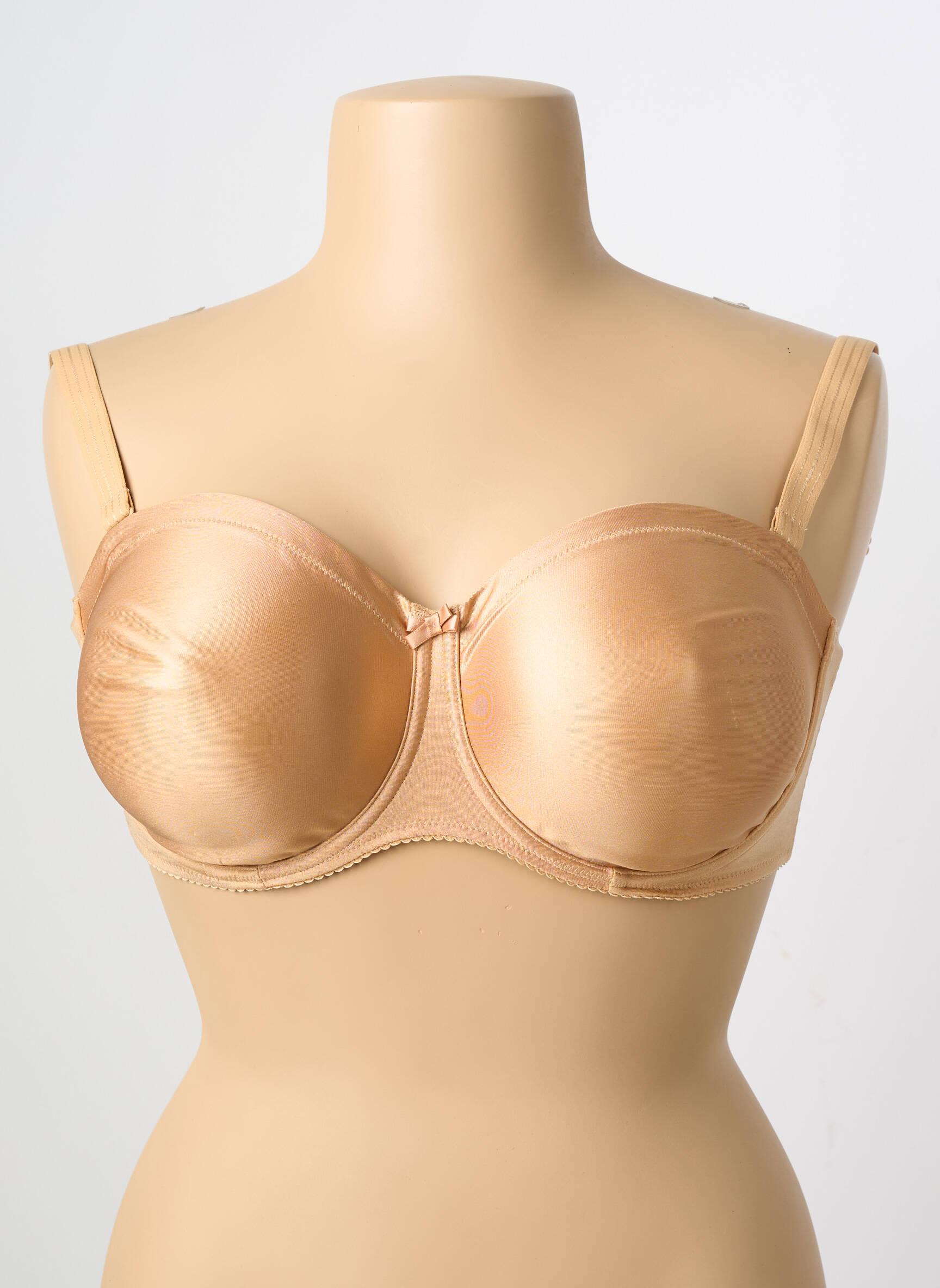 Soutien-gorge effet matière satinée haut soutien-gorge balconnet chair PRIMADONNA femme