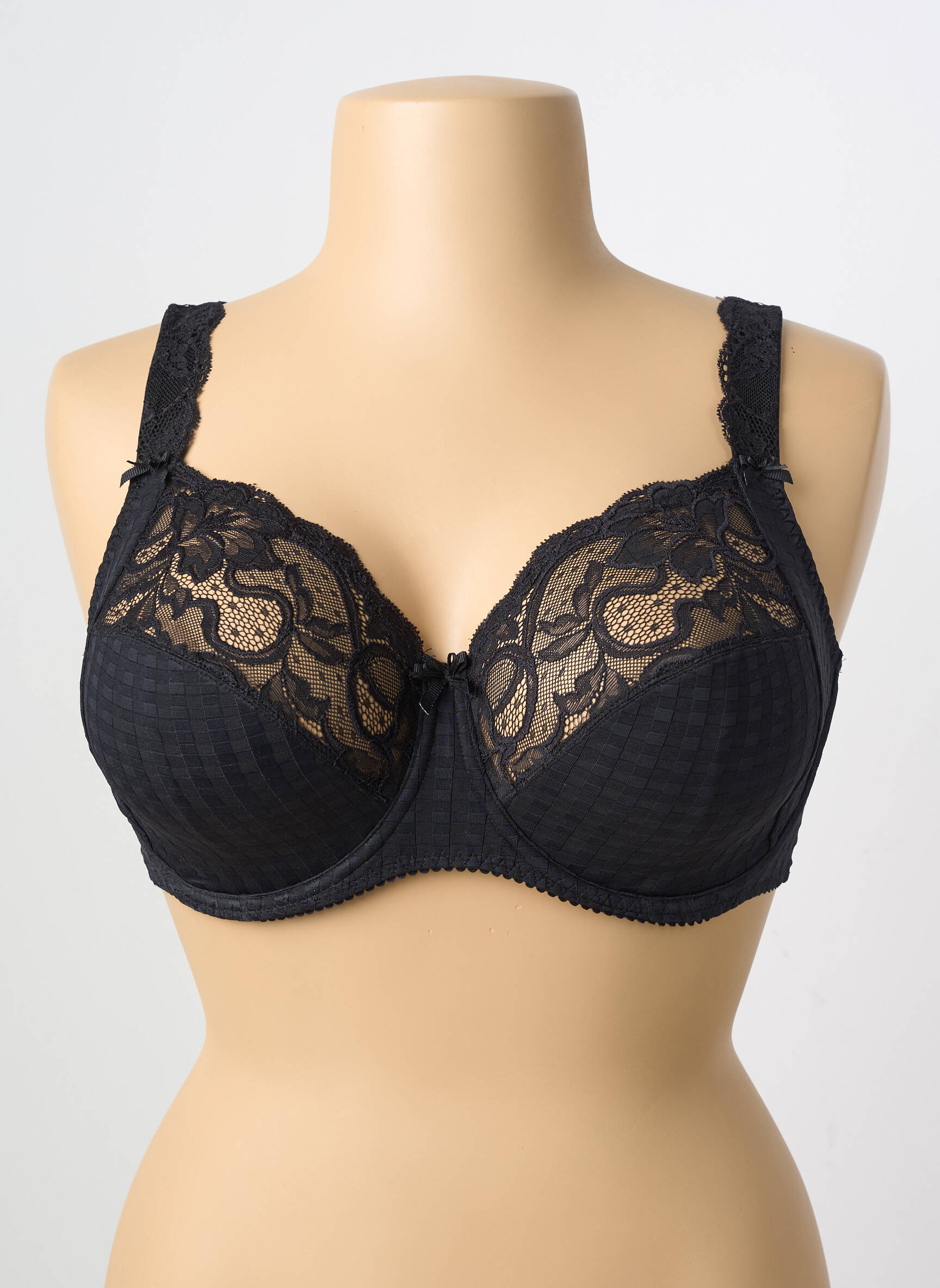 Soutien-gorge légère et transparente haut soutien-gorge emboitant noir PRIMADONNA femme