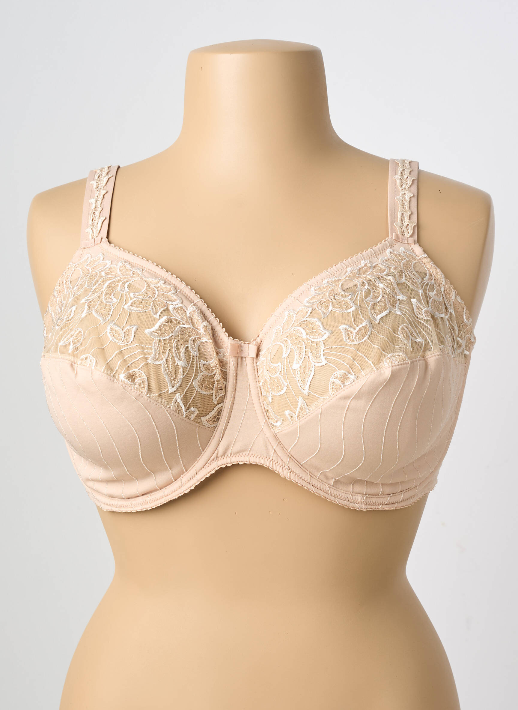 Soutien-gorge légère et transparente haut soutien-gorge emboitant chair PRIMADONNA femme