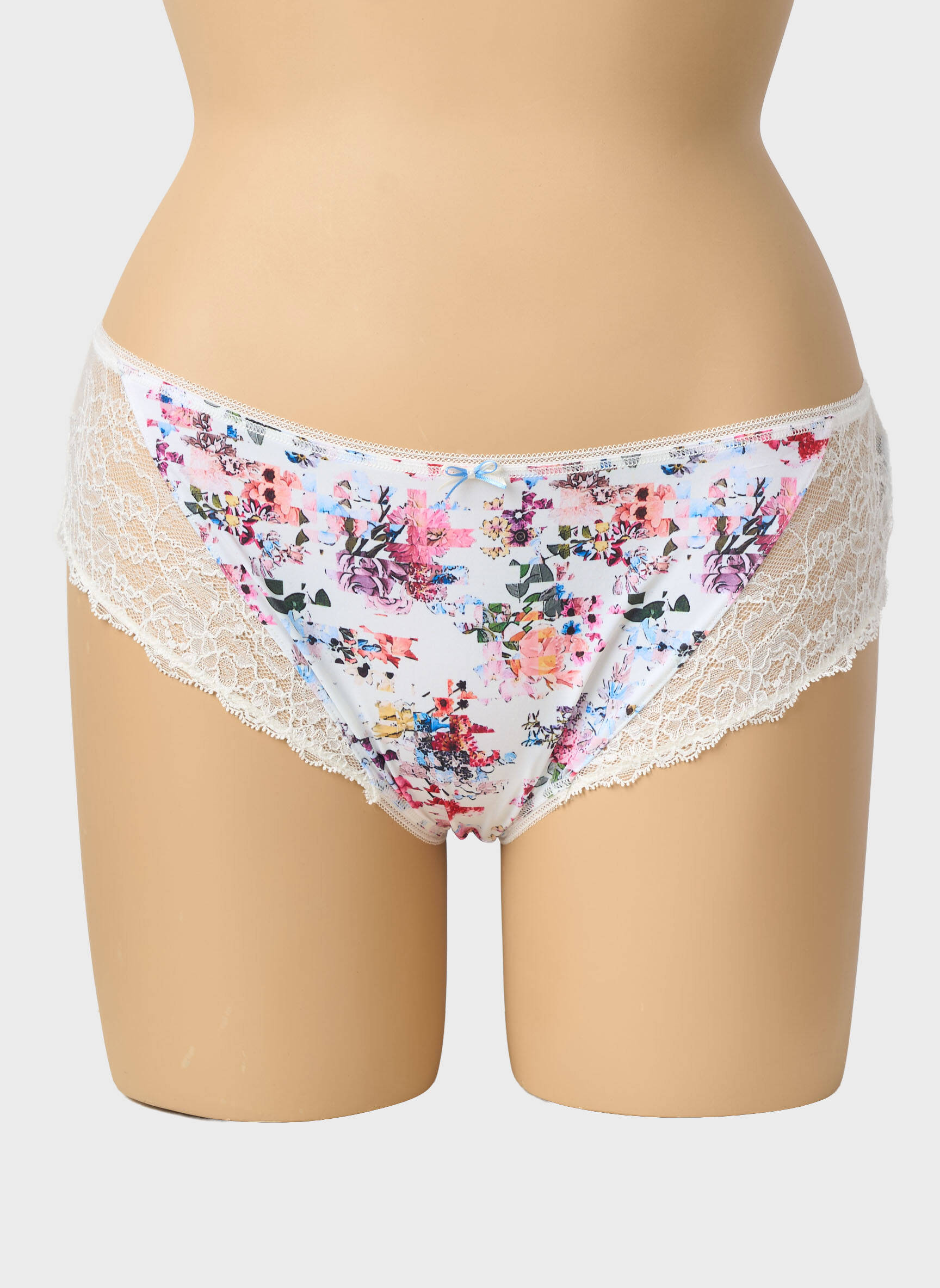 Culotte tissage satiné beige FANTASIE femme