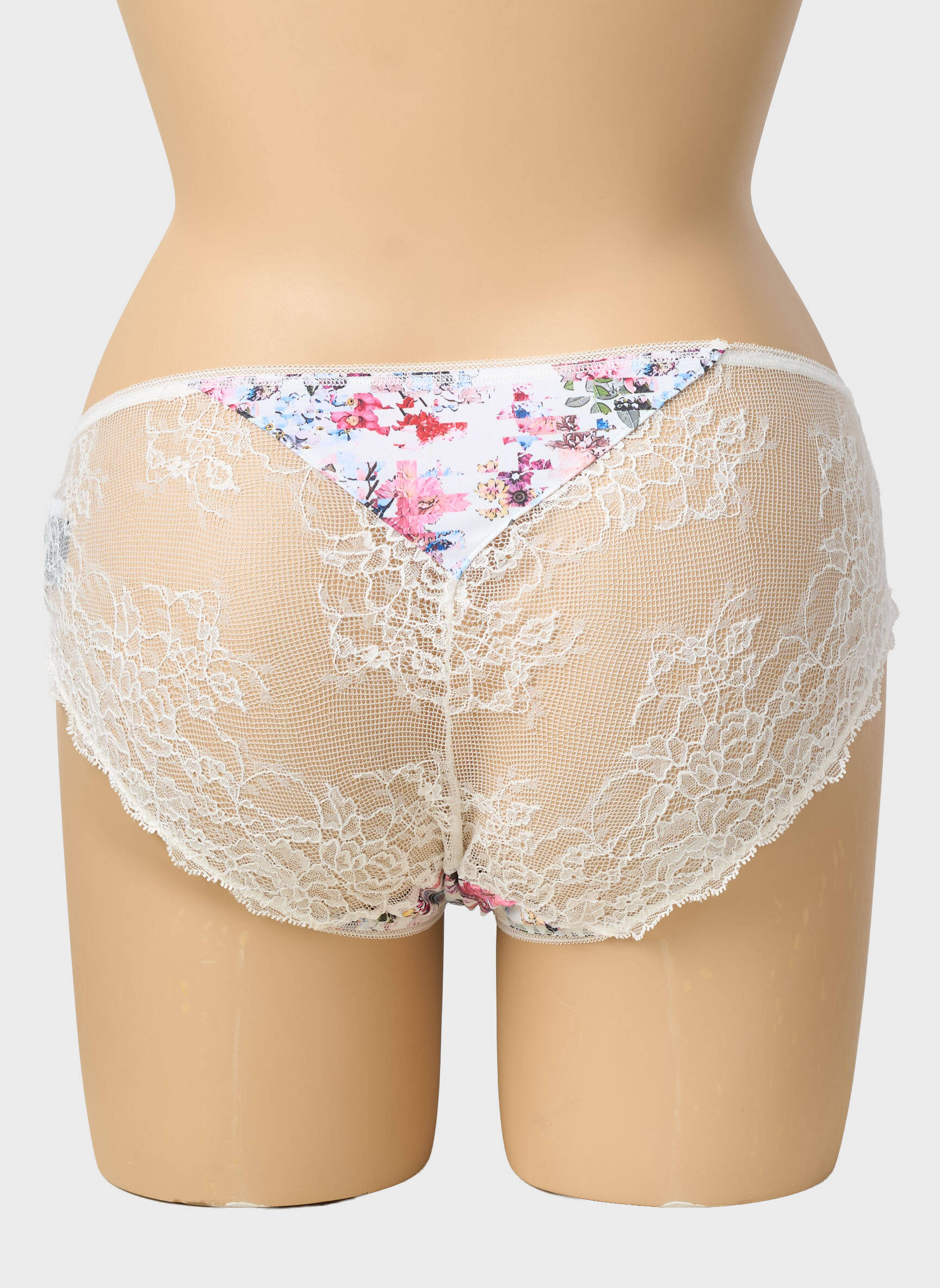 Culotte tissage satiné beige FANTASIE femme