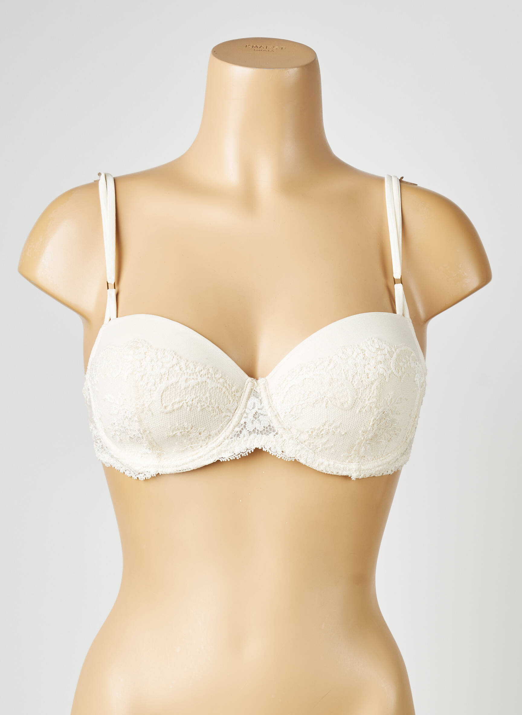 Soutien-gorge haut soutien-gorge moulé haut soutien-gorge moulé blanc ANDRES SARDA femme