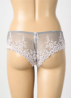 Shorty broderie gris WACOAL femme